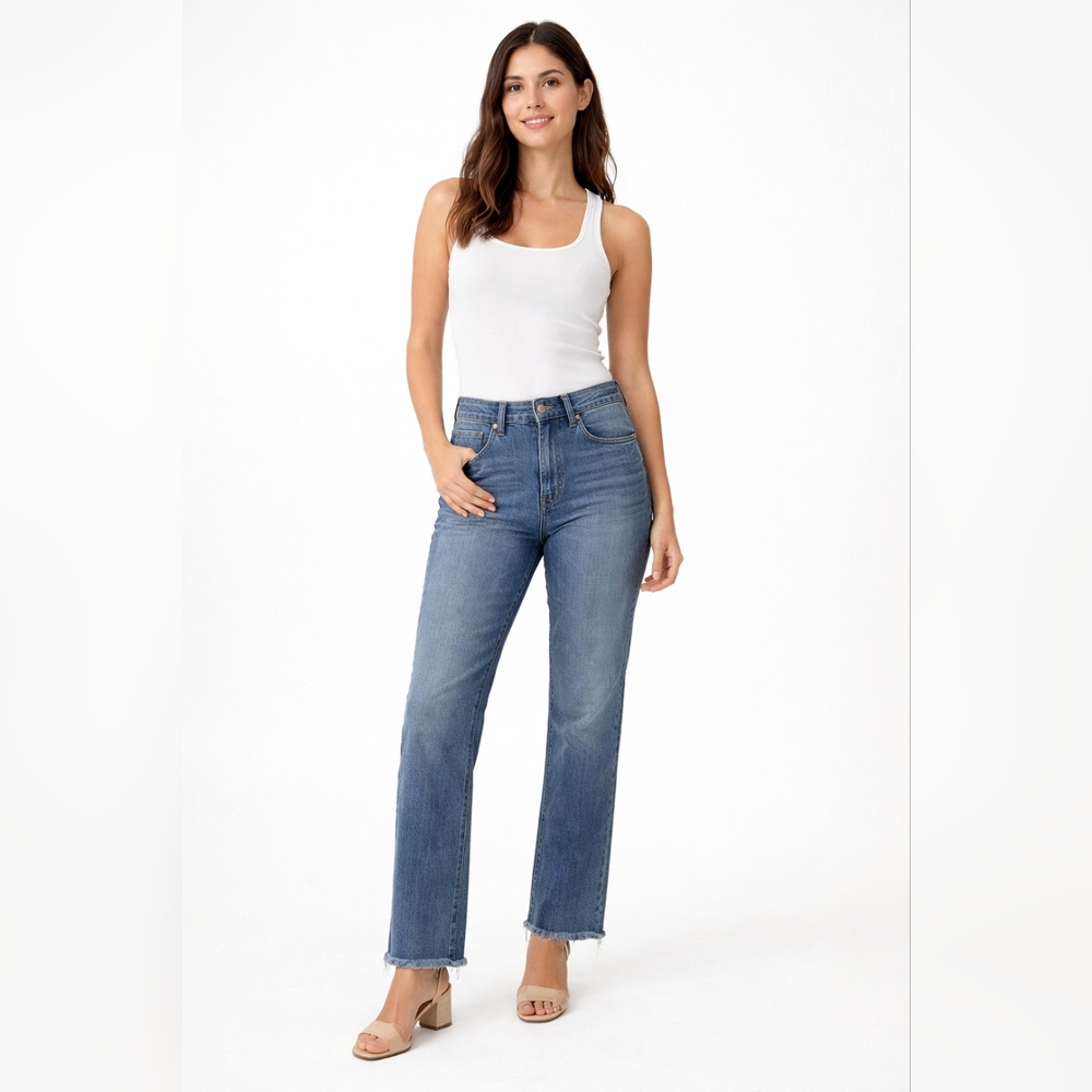 AYR Wide Leg Jeans Size 29 Long Raw Hem
